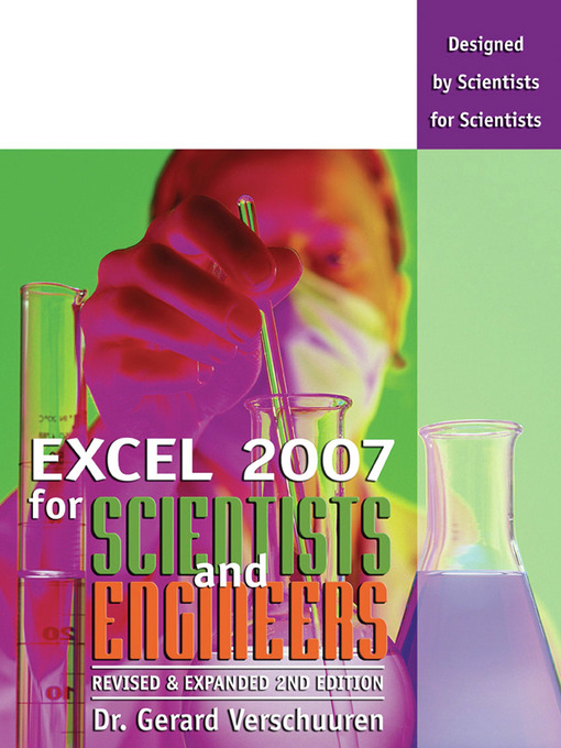 Title details for Excel 2007 for Scientists and Engineers by Dr. Gerard Verschuuren - Available